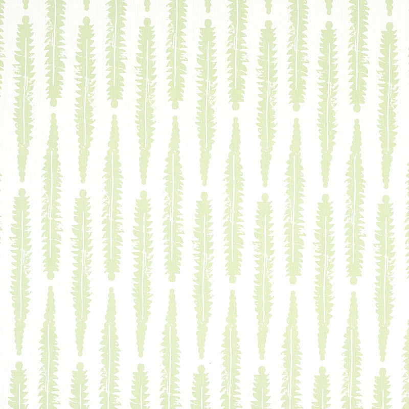 Fern fabric in sage color - pattern number 179151 - by Schumacher in the Molly Mahon collection