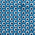 Tuk Tuk Hand Block Print fabric in blue color - pattern number 179222 - by Schumacher in the Molly Mahon collection