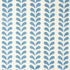 Bindi Hand Block Print fabric in blue color - pattern number 179270 - by Schumacher in the Molly Mahon collection
