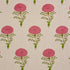 Marigold Hand Block Print fabric in pink color - pattern number 179321 - by Schumacher in the Molly Mahon collection