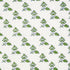 Torbay Hand Blocked Print fabric in green color - pattern number 179330 - by Schumacher in the Jacaranda collection