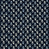 Beatriz Handprint fabric in indigo color - pattern number 179351 - by Schumacher in the Jacaranda collection