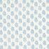 Aditi Hand Blocked Print fabric in blue color - pattern number 179360 - by Schumacher in the Jacaranda collection