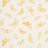 Burnell Butterfly fabric in yellow color - pattern number 179431 - by Schumacher in the Misterioso collection