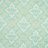 Amalia Medallion Handmade Print fabric in mineral color - pattern number 179441 - by Schumacher in the Jacaranda collection