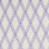 Les Losanges Toile fabric in iris color - pattern number 179462 - by Schumacher in the Jill Lasersohn collection