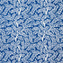 Temple Garden II fabric in blue color - pattern number 179500 - by Schumacher in the Happy Together collection