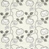Queen Fruit Chintz fabric in ebony ivory color - pattern number 179541 - by Schumacher in the Neisha Crosland collection