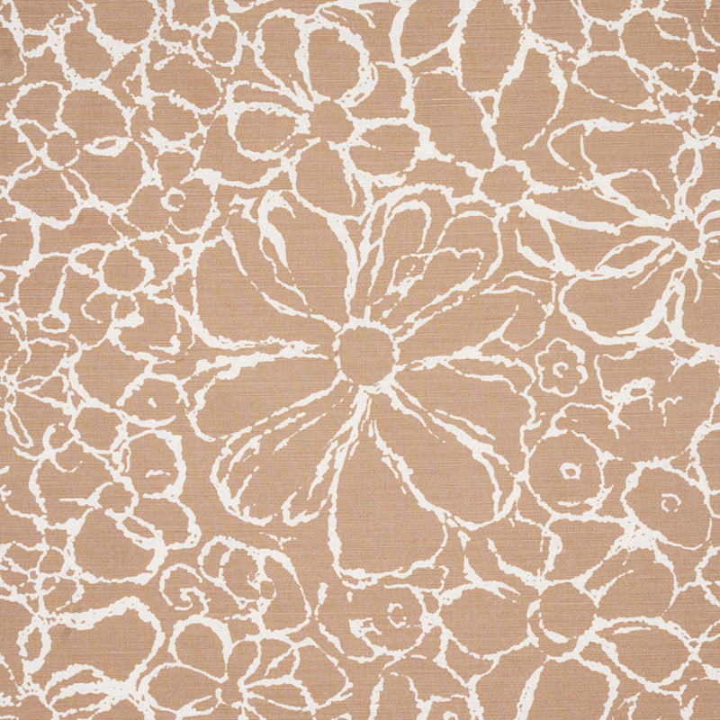 Sidonie fabric in neutral color - pattern number 179551 - by Schumacher in the Happy Together II collection