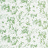 Toile De La Prairie fabric in green color - pattern number 179571 - by Schumacher in the Jill Lasersohn collection