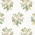 Loudon Rose fabric in ivory color - pattern number 179630 - by Schumacher in the Schumacher Classics collection