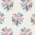 Loudon Rose fabric in rose and blue color - pattern number 179632 - by Schumacher in the Schumacher Classics collection