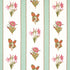 Servilia Stripe fabric in aqua color - pattern number 179640 - by Schumacher in the Schumacher Classics collection