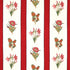Servilia Stripe fabric in red color - pattern number 179641 - by Schumacher in the Schumacher Classics collection
