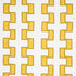 Dixon Embroidered Print Linen fabric in yellow color - pattern number 179681 - by Schumacher in the World View collection