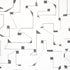 Circuit fabric in grey color - pattern number 179691 - by Schumacher in the New Wave: Black & White collection