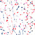 Ink Splash fabric in red and blue color - pattern number 179710 - by Schumacher in the Porter Teleo collection
