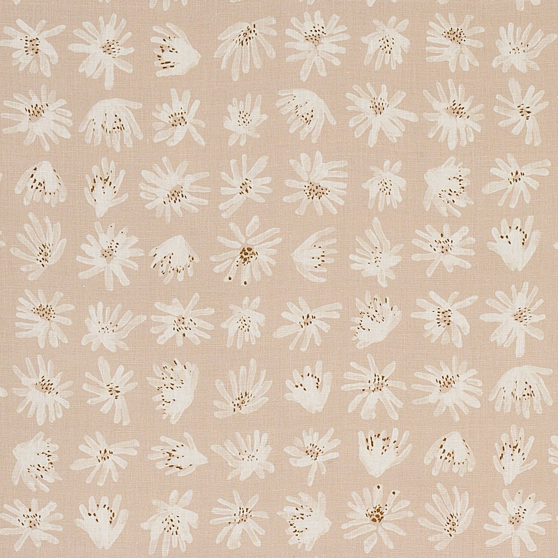 Meadow Rock fabric in natural color - pattern number 179721 - by Schumacher in the Caroline Z Hurley collection