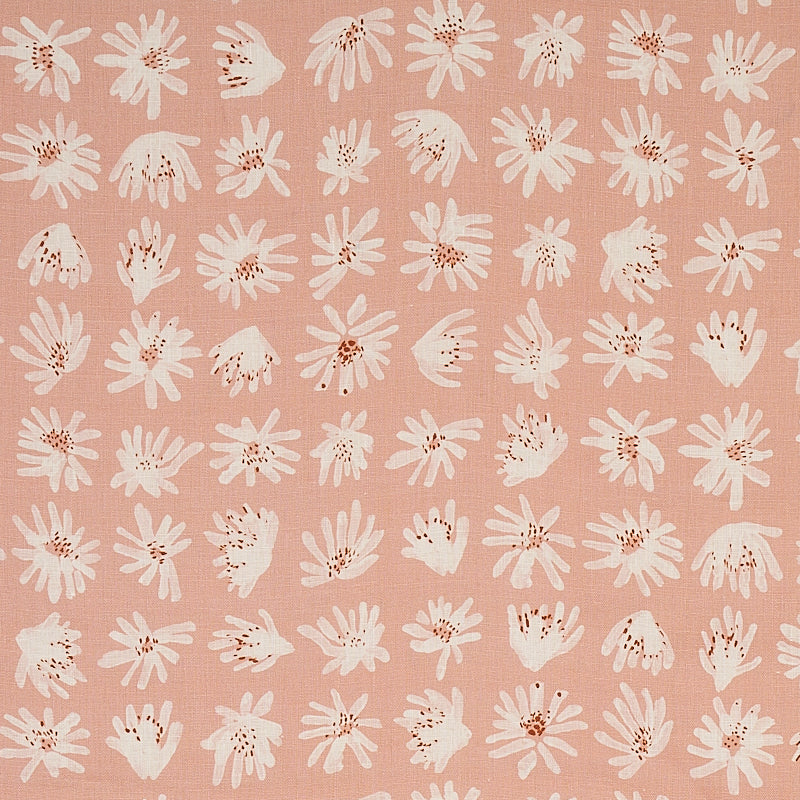 Meadow Rock fabric in blush color - pattern number 179722 - by Schumacher in the Caroline Z Hurley collection