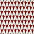 Tulip Hand Block fabric in iron and indigo color - pattern number 179823 - by Schumacher in the Molly Mahon collection