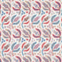 Malabar Vine fabric in sky and rose color - pattern number 179851 - by Schumacher in the East Meets West collection