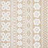 Mrs Howell fabric in natural color - pattern number 179870 - by Schumacher in the Copacabana collection