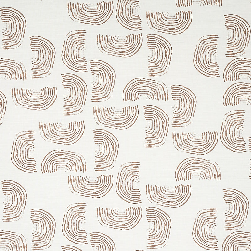 Quansoo fabric in caramel color - pattern number 179880 - by Schumacher in the Caroline Z Hurley collection
