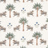 Tiger Palm fabric in delft color - pattern number 179931 - by Schumacher in the Mystique collection