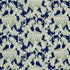 Santarem fabric in navy color - pattern number 179940 - by Schumacher in the Mystique collection