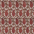 Daria Paisley fabric in maroon color - pattern number 179960 - by Schumacher in the Cabana collection