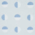 Ando Hand Block Print fabric in chambray color - pattern number 180000 - by Schumacher in the Smith Street collection