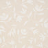 Laurel fabric in white on unbleached color - pattern number 180012 - by Schumacher in the Smith Street collection