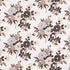 Valentina Floral fabric in brown color - pattern number 180021 - by Schumacher in the Orient Express collection