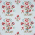 Ashford Linen fabric in rose and sky color - pattern number 180040 - by Schumacher in the Schumacher Classics collection
