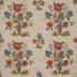 Ashford Linen fabric in mulberry and natural color - pattern number 180043 - by Schumacher in the A Country Life collection