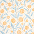Mirabelle fabric in yellow and sky color - pattern number 180060 - by Schumacher in the Schumacher Classics collection