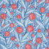 Mirabelle fabric in berry and blue color - pattern number 180062 - by Schumacher in the Schumacher Classics collection