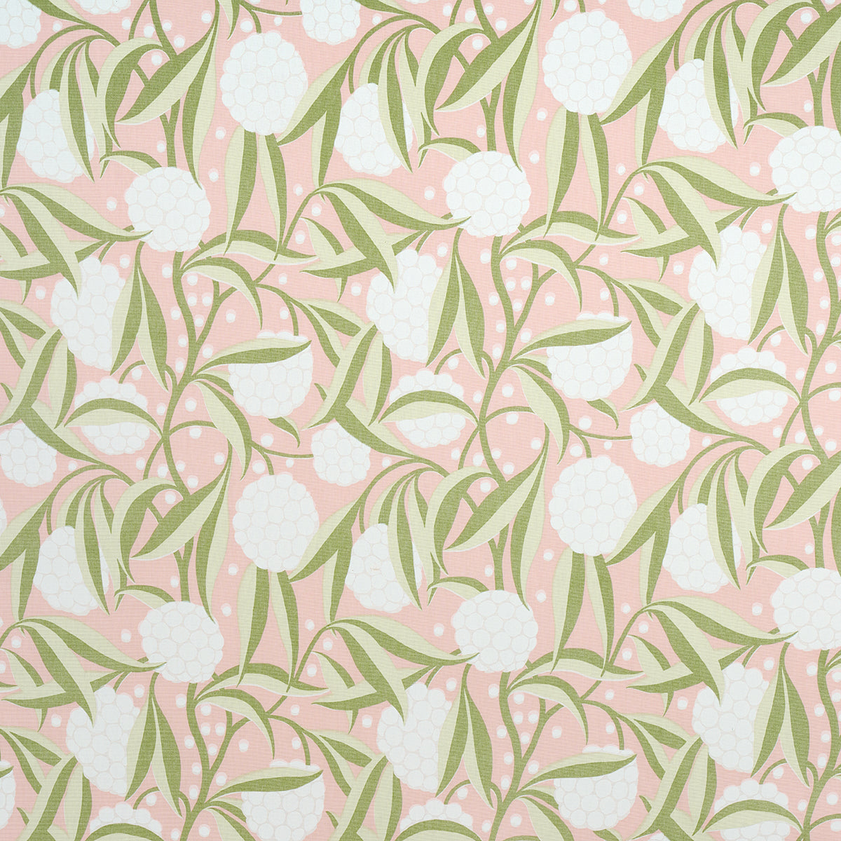 Rubus Cotton Linen fabric in blush color - pattern number 180071 - by Schumacher in the Moon River collection