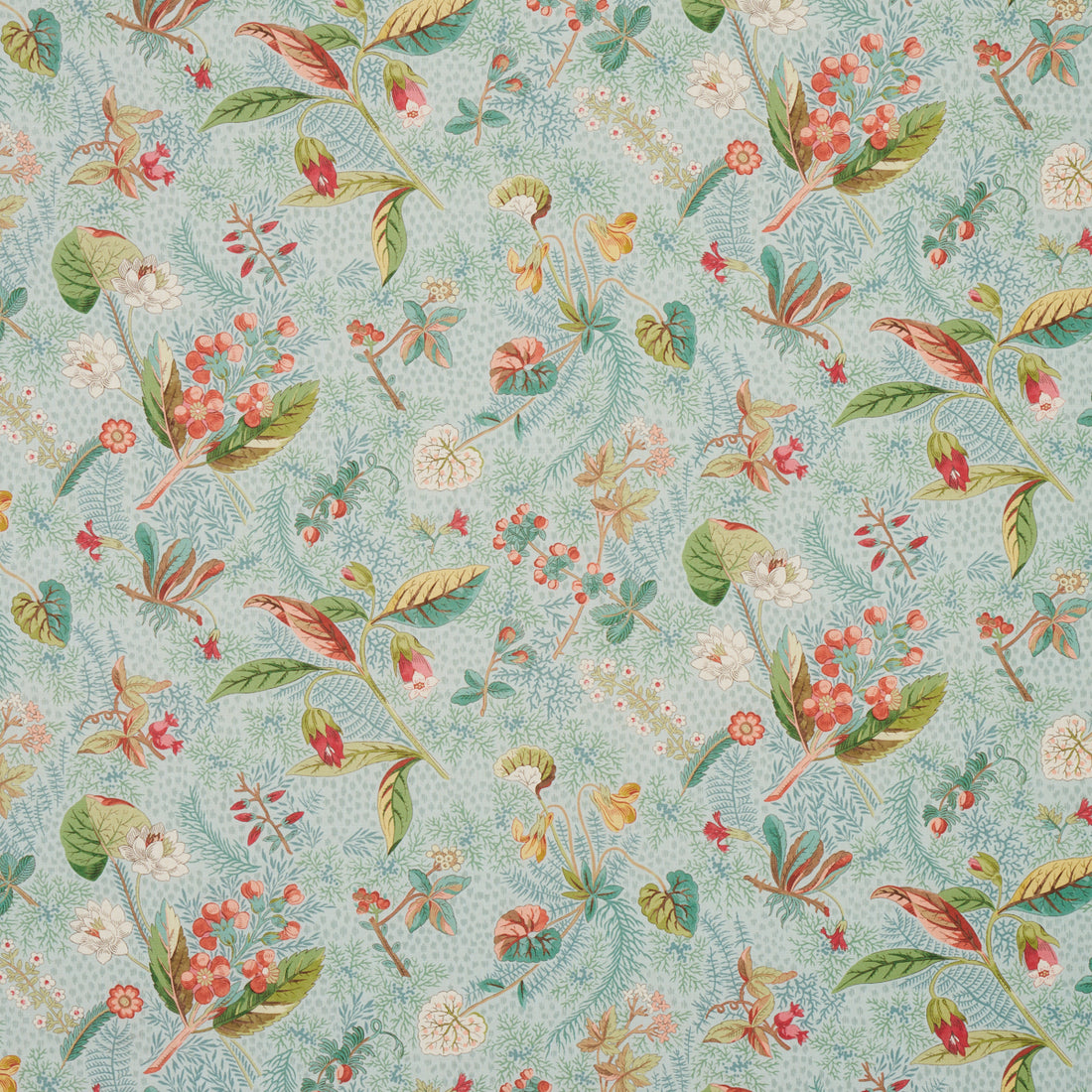 Blackwell Linen fabric in sky color - pattern number 180091 - by Schumacher in the Schumacher Classics collection