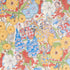 Fairie Garden fabric in yellow and ivory color - pattern number 180140 - by Schumacher in the Clements Ribeiro collection