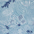 Haven fabric in teal and navy color - pattern number 180150 - by Schumacher in the Clements Ribeiro collection