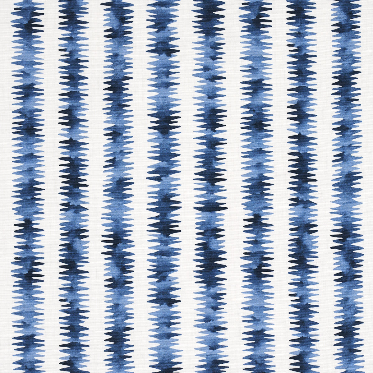 Cardiogram fabric in blue color - pattern number 180182 - by Schumacher in the Happy Menocal collection