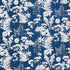 Spring Floral Indoor Outdoor fabric in navy color - pattern number 180220 - by Schumacher in the Indoor/Outdoor Prints collection