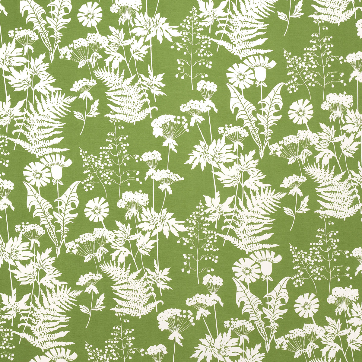 Spring Floral Indoor Outdoor fabric in green color - pattern number 180221 - by Schumacher in the Indoor/Outdoor Prints collection