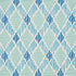 Dexter Indoor Outdoor fabric in turquoise color - pattern number 180231 - by Schumacher in the Indoor/Outdoor collection