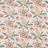 Lafayette Botanical fabric in rosso antico color - pattern number 180252 - by Schumacher in the Williamsburg collection