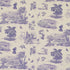 Toussaint Toile fabric in purple color - pattern number 180272 - by Schumacher in the Victor Glemaud collection