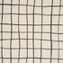 Painterly Windowpane fabric in black color - pattern number 180290 - by Schumacher in the Miles Redd collection
