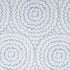 Feather Bloom fabric in two blues color - pattern number 180360 - by Schumacher in the Full Bloom collection