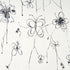 Come Back As A Flower fabric in soft black color - pattern number 180520 - by Schumacher in the Hera Ford collection